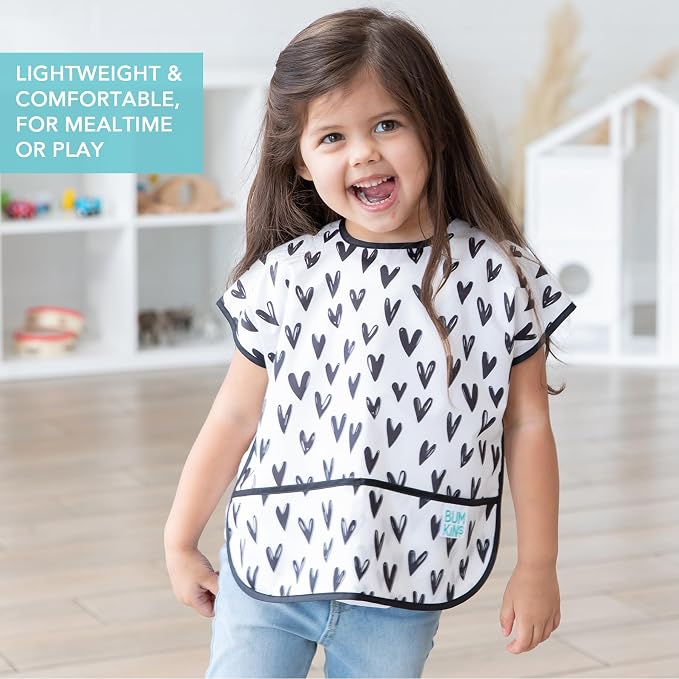 Bumkins Bibs - Toddler Bibs, Waterproof, Large - Image 4