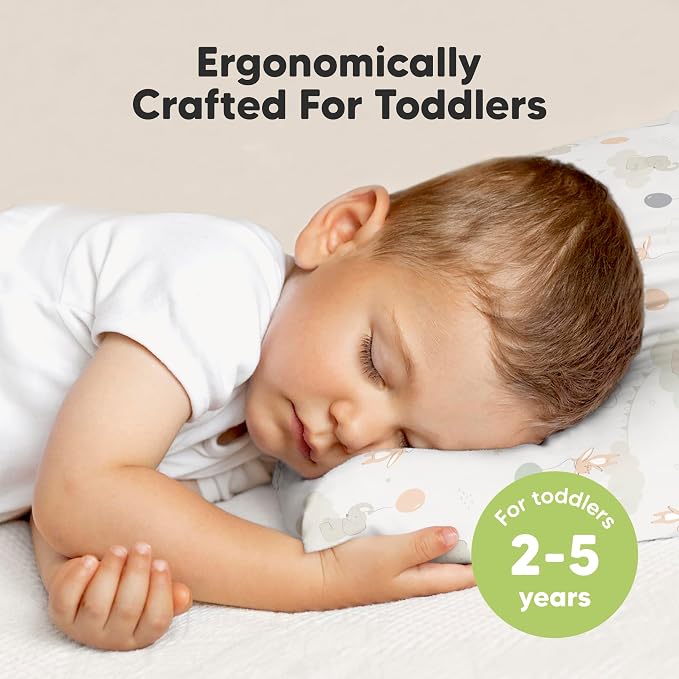 Toddler Pillow with Pillowcase - Image 2