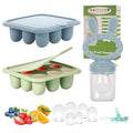 WAJIAYON Baby Breastmilk Popsicle Molds & Baby Fruit Feeder, Baby Food Freezer by WAJIAYON