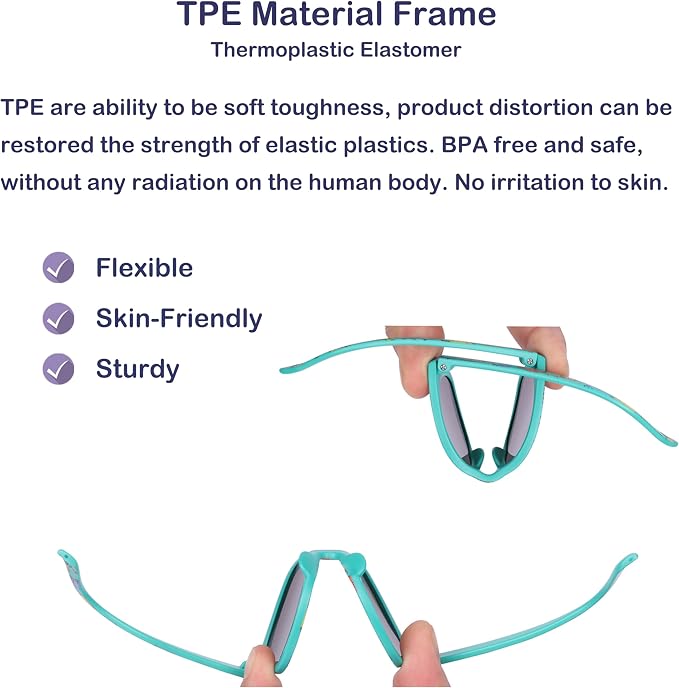 COCOSAND Flexible Baby Sunglasses - Image 3