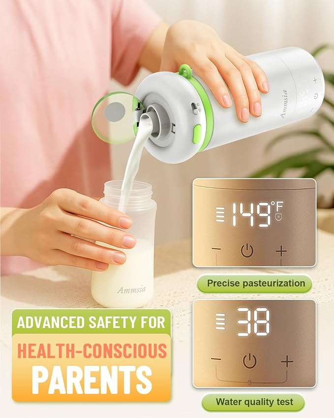 Portable Bottle Warmer for Travel – Fastest Heating & Charging & Long Battery - Image 3