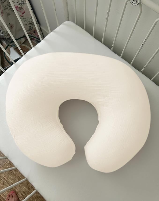 Nursing Pillow Covers, Muslin Nursing Cover - Image 4