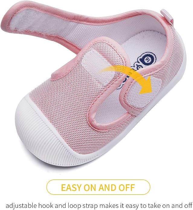 BMCiTYBM Baby Sneakers Girls Boys Lightweight Breathable Mesh First Walkers - Image 5