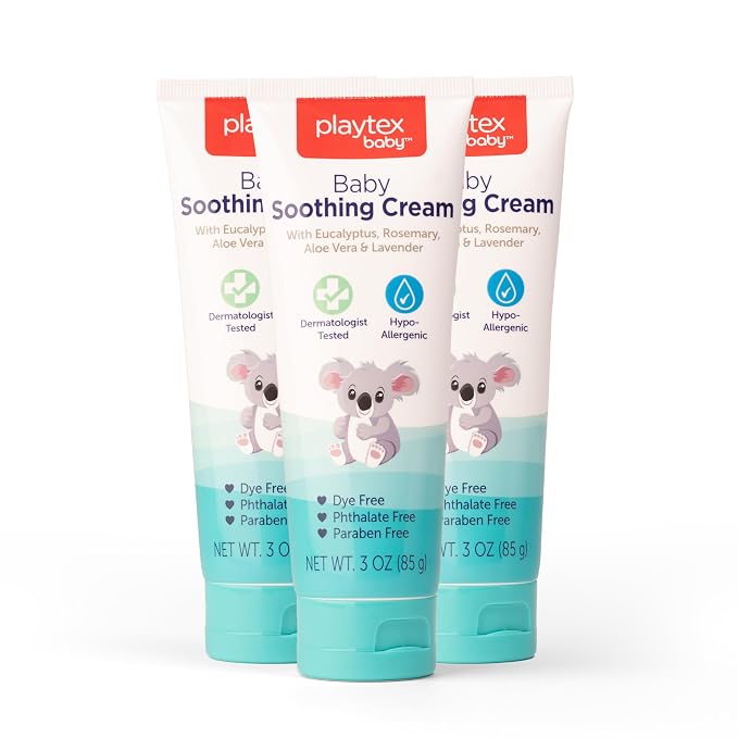 Playtex Baby Vapor Cream, 3 oz., Gentle Baby Soothing Cream, Dermatologist by PlaytexBaby