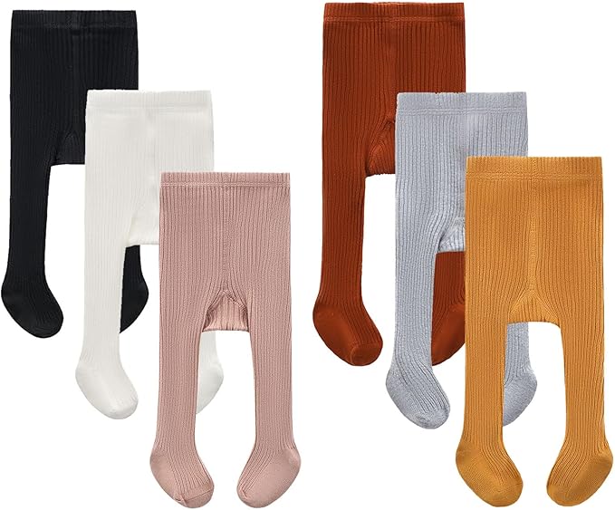 CECORC Baby Girls Tights Toddler Cable Knit Leggings Thick Cotton Infant by CECORC