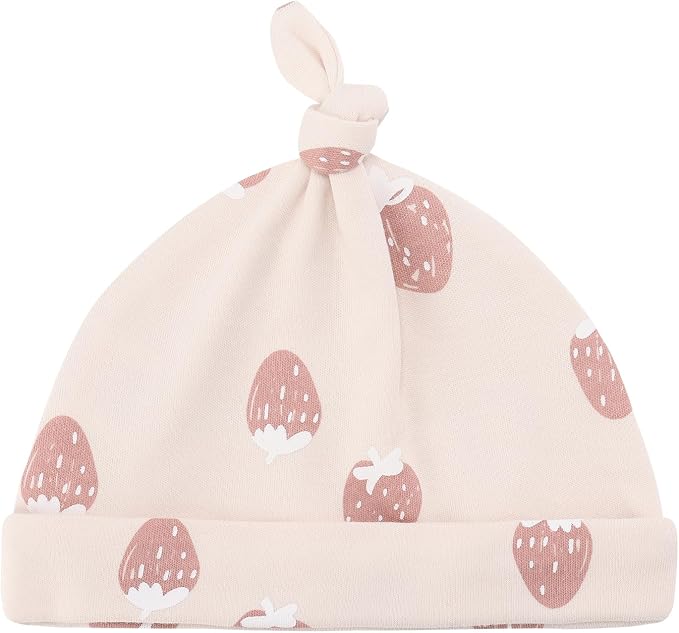 Baby Hat and Mittens Set Newborn Baby Hats Caps - Image 3
