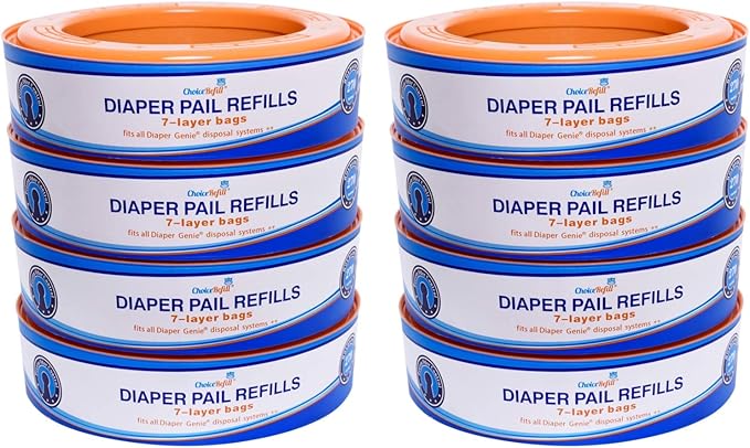 Compatible with Diaper Genie Pails by ChoiceRefill