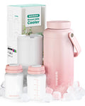 Breast Milk Cooler Bottle-24H Double-Layer Cooling, TSA Approved, 2 Leakproof by WEMOH