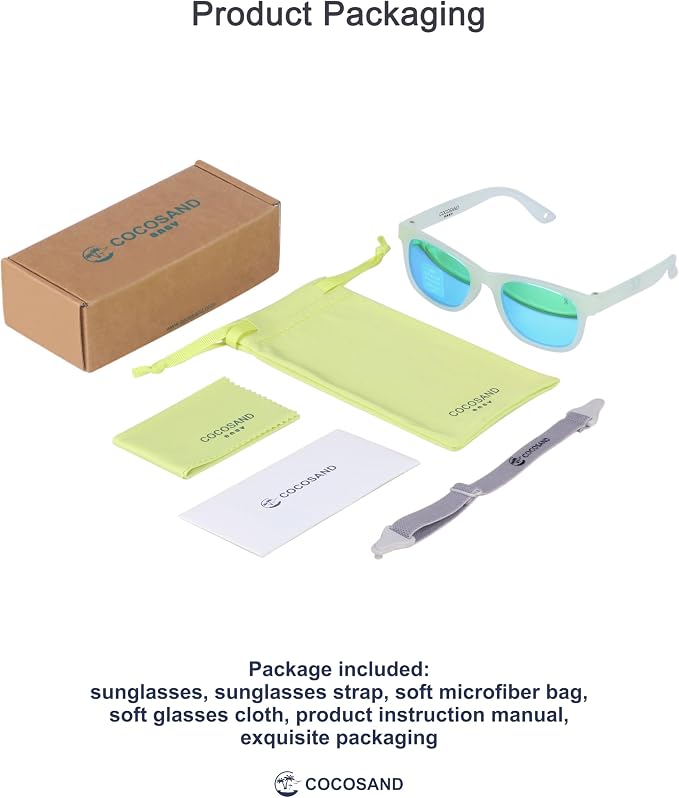 COCOSAND Flexible Baby Sunglasses - Image 2