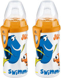 NUK Finding Dory Active Cup 10oz, Spill Proof Sippy Cup by NUK
