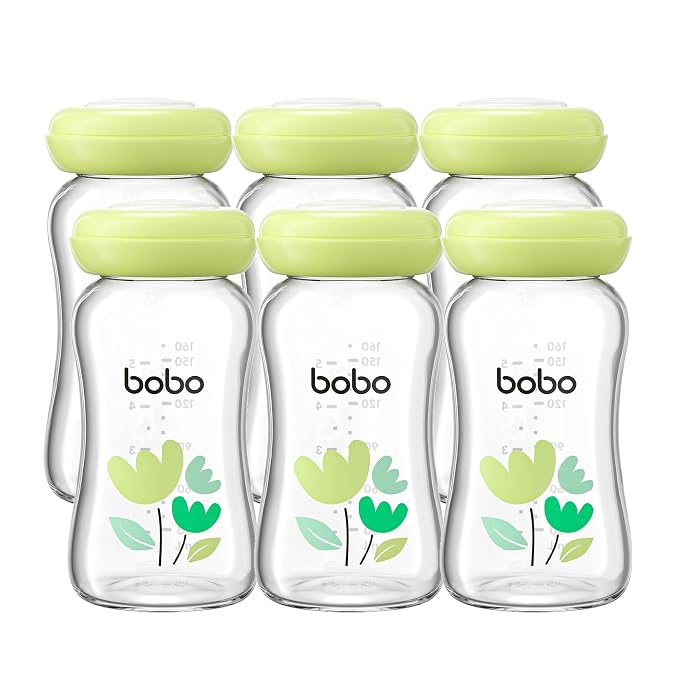 YOHKOH Glass Breast Milk Storage Bottles by Home