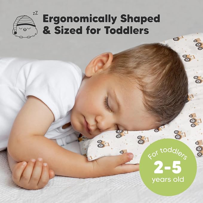 Toddler Pillow with Pillowcase - Image 2