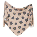 Copper Pearl Large Premium Knit Baby Swaddle Receiving Blanket Gemma in Tan by CopperPearl