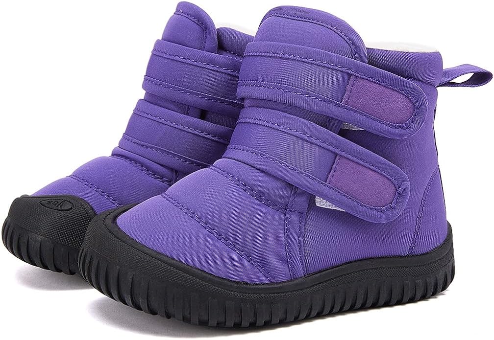 BMCiTYBM Toddler Baby Snow Boots Winter Shoes Boys Girls Cold Weather Baby Faux by BMCiTYBM