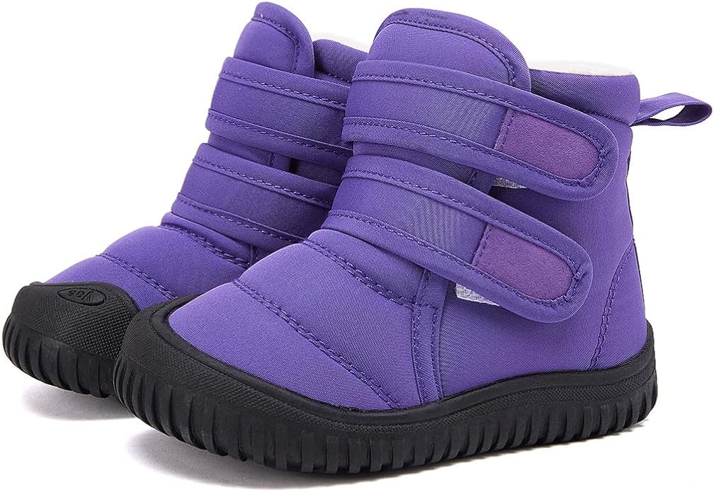 BMCiTYBM Toddler Baby Snow Boots Winter Shoes Boys Girls Cold Weather Baby Faux by BMCiTYBM