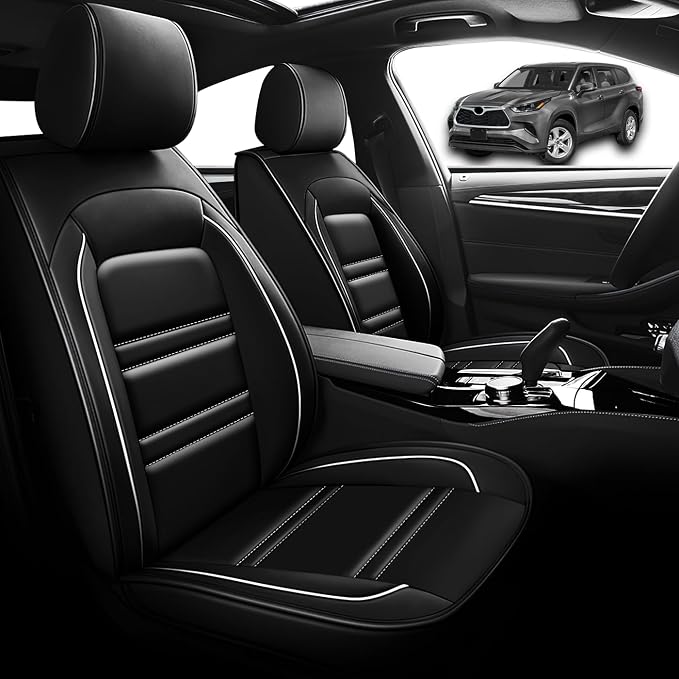Seat Cover for Toyota Highlander 2001-2025 | Car Seat Covers Front Seats - Image 2