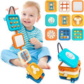 weirtoya Busy Board for 1 Year Old, Toddler Travel Toys for Toddler 1-3 by weirtoya