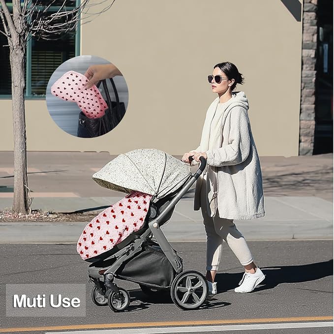 Muslin Nursing Covers for Breastfeeding, Arch Neckline Breast Feeding Covers - Image 7