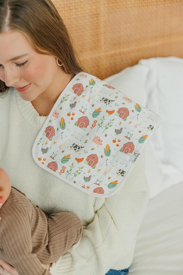 Copper Pearl Premium Baby Burp Cloths - Image 6