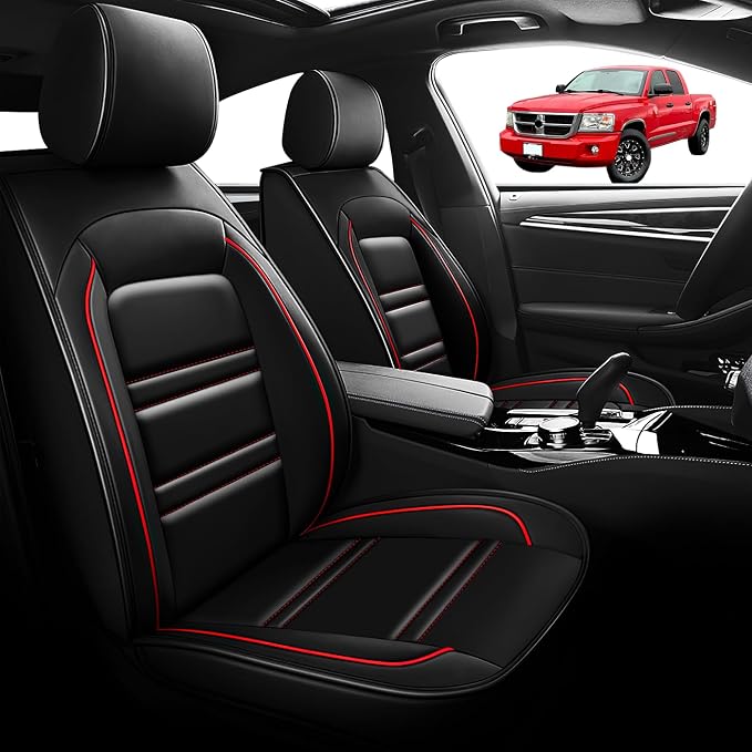Seat Cover for Dodge Dakota 2000-2011 | Car Seat Covers Front Seats, Waterproof - Image 2