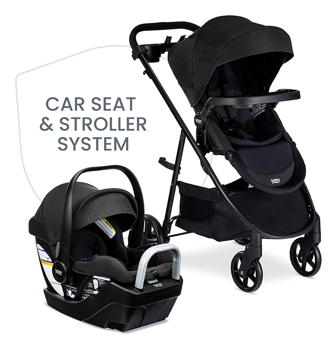 Britax Willow Brook S+ Travel System, Infant Car Seat and Stroller Combo - Image 9