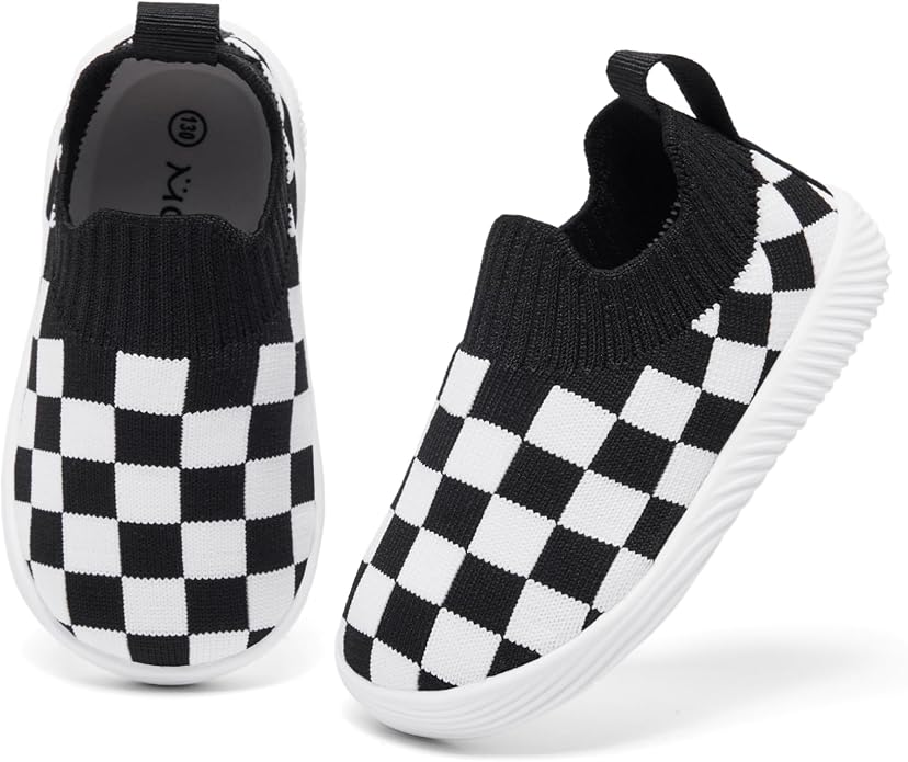 MORENDL Baby Toddler Walking Socks Non-Slip Breathable Unisex Casual Sneakers - Image 2