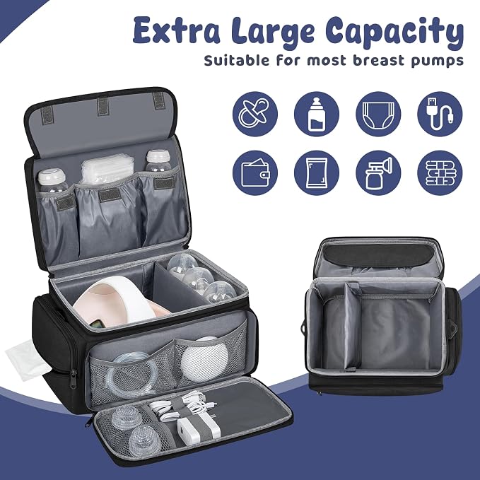 Breast Pump Bag for Spectra S1 S2, Pumping Bag - Image 2