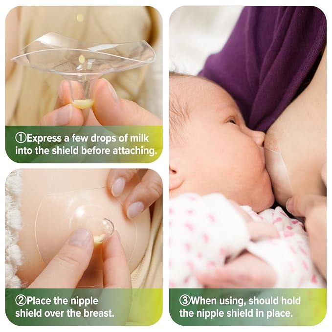 haakaa Nipple Shields for Nursing Nipple Shield for Breastfeeding - Image 5