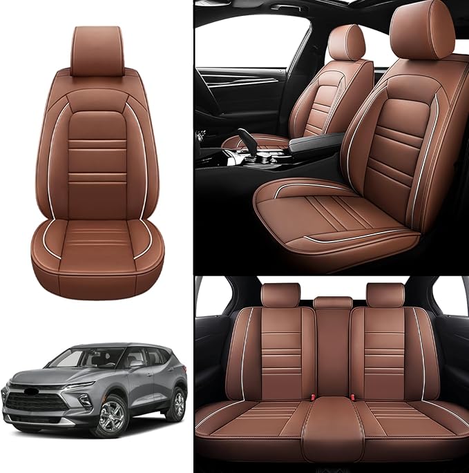 Seat Covers for Chevy Blazer 2019-2025 | 5-Seats Leather Seat Covers - Image 2