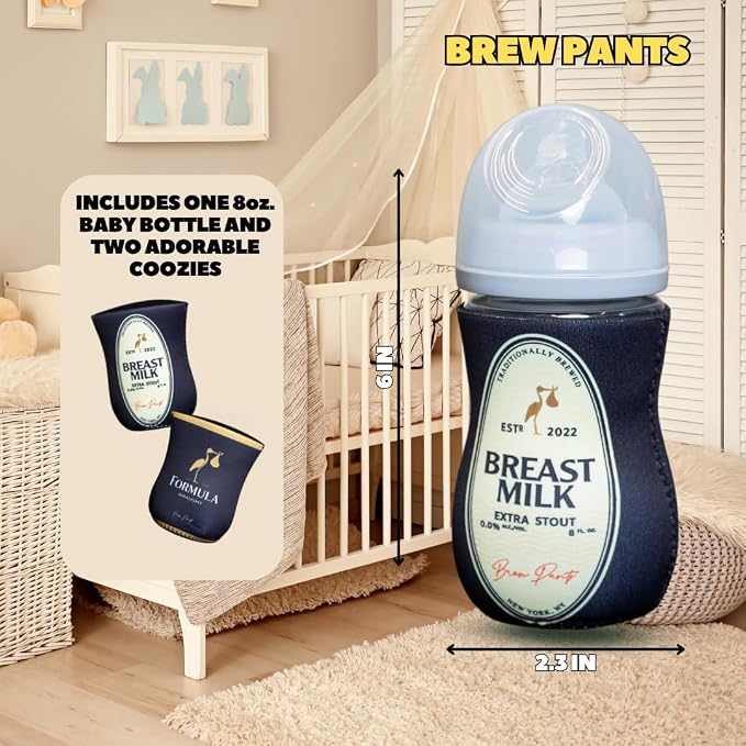 Irish Beer Themed Coozies for Baby Bottles - Image 2