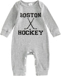 Fernvia Newborn Baby Boy Clothes Letters Print Bodysuit 3 6 9 12 18 Months Long by Fernvia