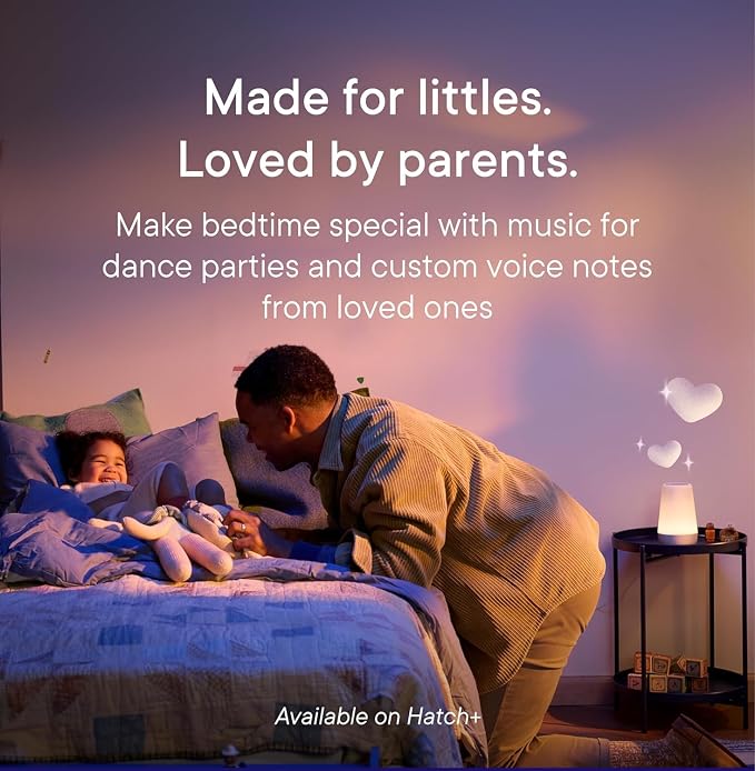 Hatch Rest+ Baby & Kids Sound Machine | 2nd Gen | Child’s Night Light, Alarm - Image 7