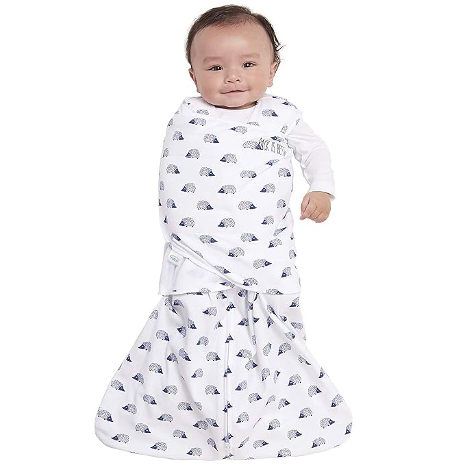 HALO 100% Cotton Sleepsack Swaddle, 3-Way Adjustable Wearable Blanket, TOG 1.5 - Image 3