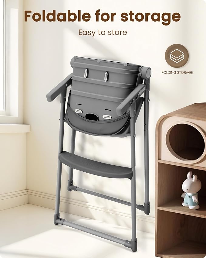 Foldable High Chair, High Chairs - Image 5