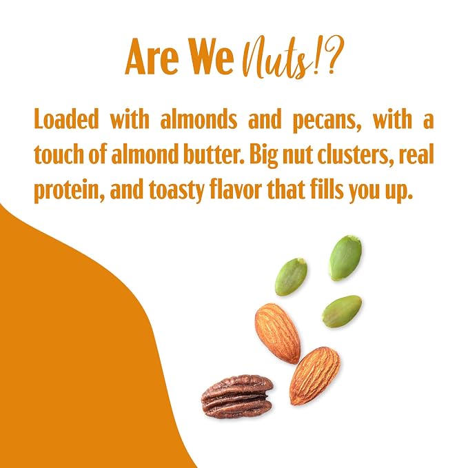 TGB Honey Almond Granola, Crunchy Almond Butter Clusters, Low Sugar, Gluten Free - Image 4