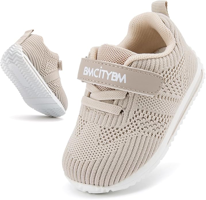 BMCiTYBM Baby Boy Girl Shoes Breathable Mesh Walking Shoes Lightweight Non-Slip - Image 3