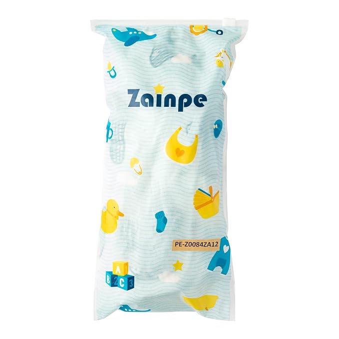 Zainpe 6Pcs Snap Muslin Cotton Baby Bibs Summer Cactus Patterns Infants - Image 7