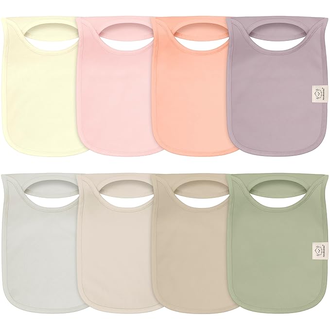 8-Pack Baby Bibs for Boys, Girls by KeaBabies