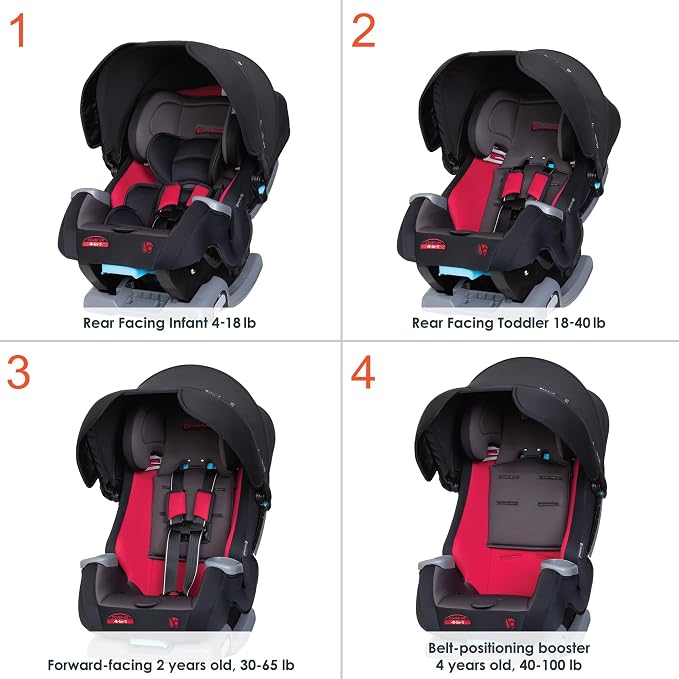 Baby Trend Cover Me™ 4-in-1 Convertible Car Seat - Image 6