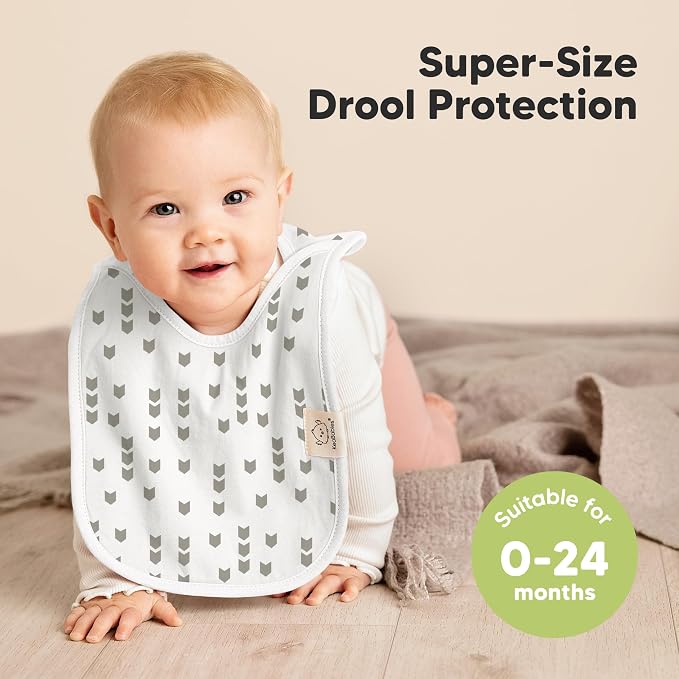 8-Pack Baby Bibs for Boys, Girls - Image 2