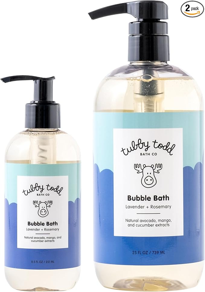 TUBBY TODD Bubble Bath for Kids, Toddlers & Babies by TubbyTodd