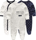Kiddiezoom Baby and Toddler Boys'Snug Fit Footed One-Piece Romper Jumpsuit by Kiddiezoom