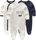 Kiddiezoom Baby and Toddler Boys'Snug Fit Footed One-Piece Romper Jumpsuit by Kiddiezoom