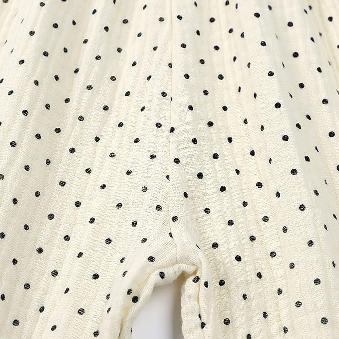 MYGBCPJS Baby Boys Girls Cotton Linen Trousers Kids Casual Ankle Pants Loose - Image 5