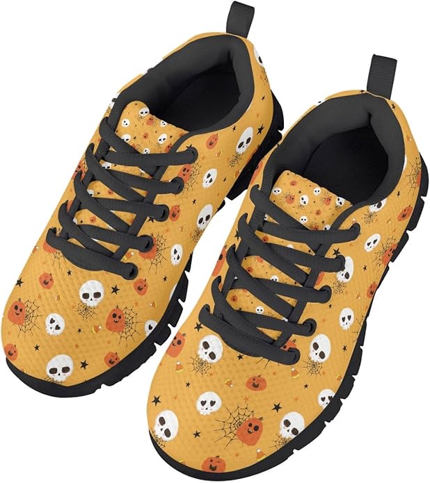 MARSVOVO First Shoes for Walking Boy Girl Athletic Lightweight Flexible Lace-up - Image 3