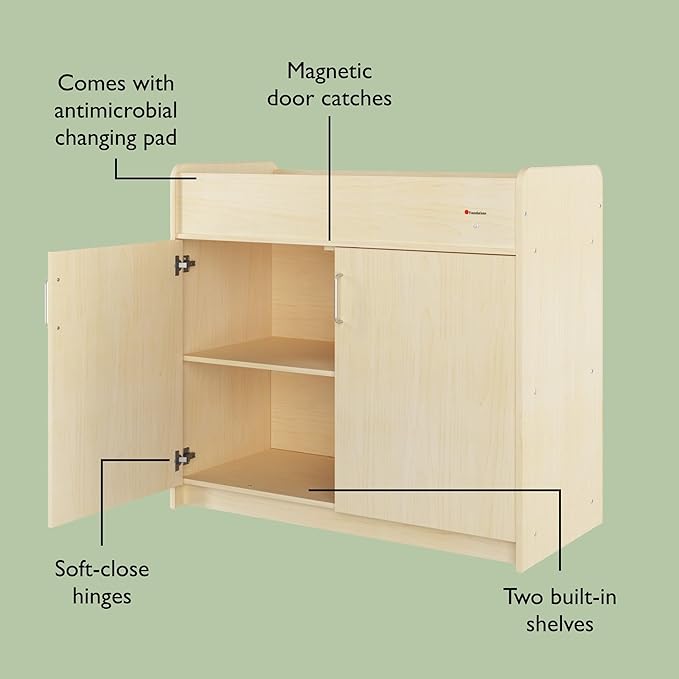 Foundations SafeSwing Changing Table and Wall Organizer 2-Piece Set - Image 5