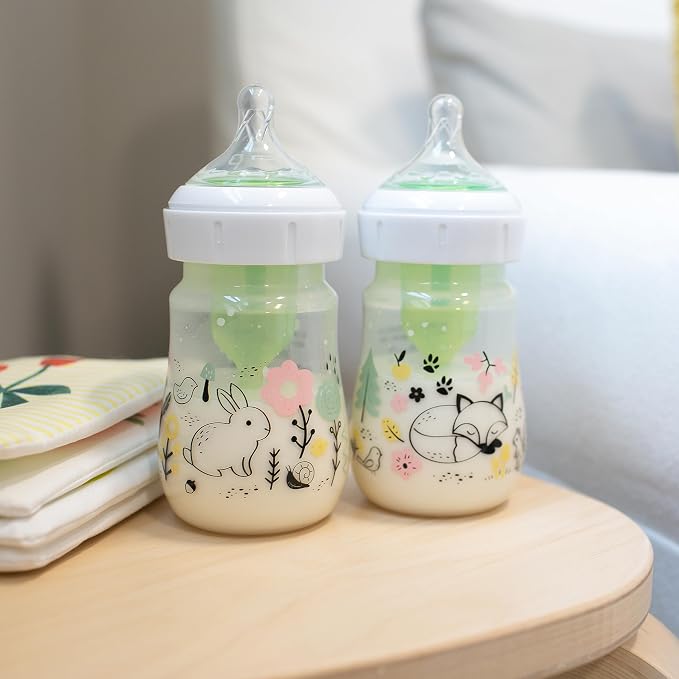 Dr. Brown’s Natural Flow® Anti-Colic Options+™ Wide-Neck Baby Bottle Designer - Image 10