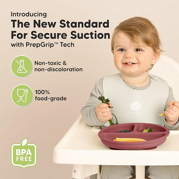 KeaBabies Suction Plates for Baby, Toddler - Image 2