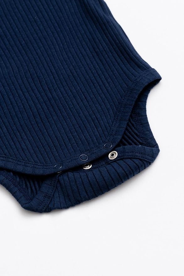 MONICA + ANDY Baby Organic Short Sleeve Jack + Jill Bodysuit - Image 3