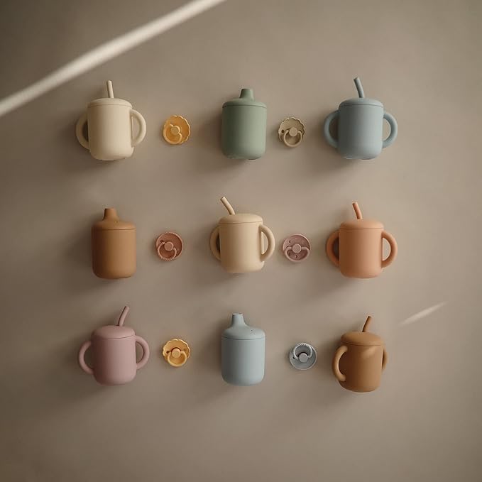 mushie 100% Silicone Baby Sippy Cup | 6 Months+ - Image 4